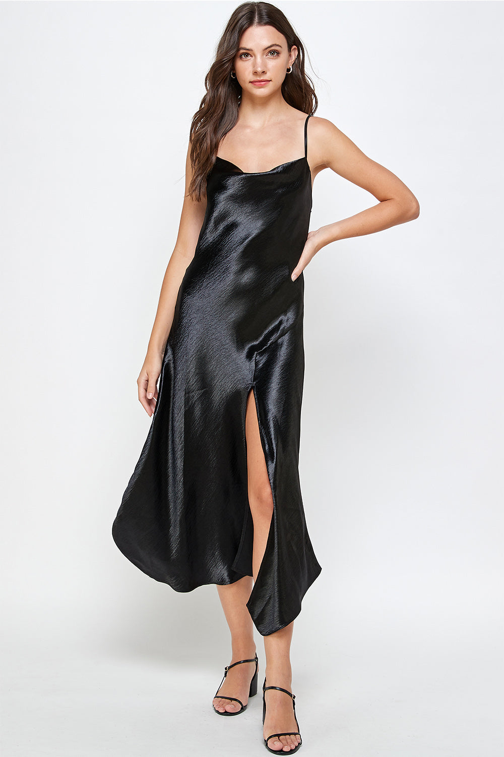 The "Satin Slip" Dress