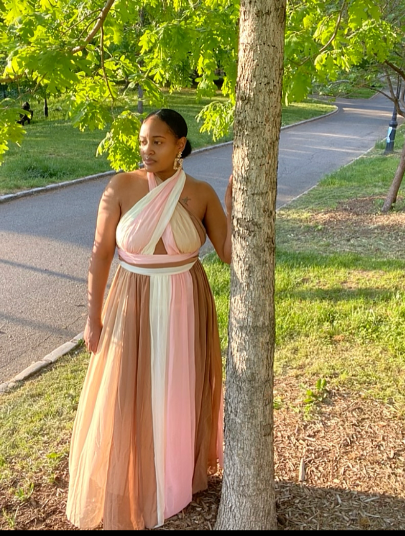 The " Spring Breeze" Maxi Dress (PLUS/CURVE)