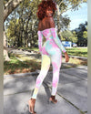 "COTTON CANDY" TIE DYE Multi Jumpsuit