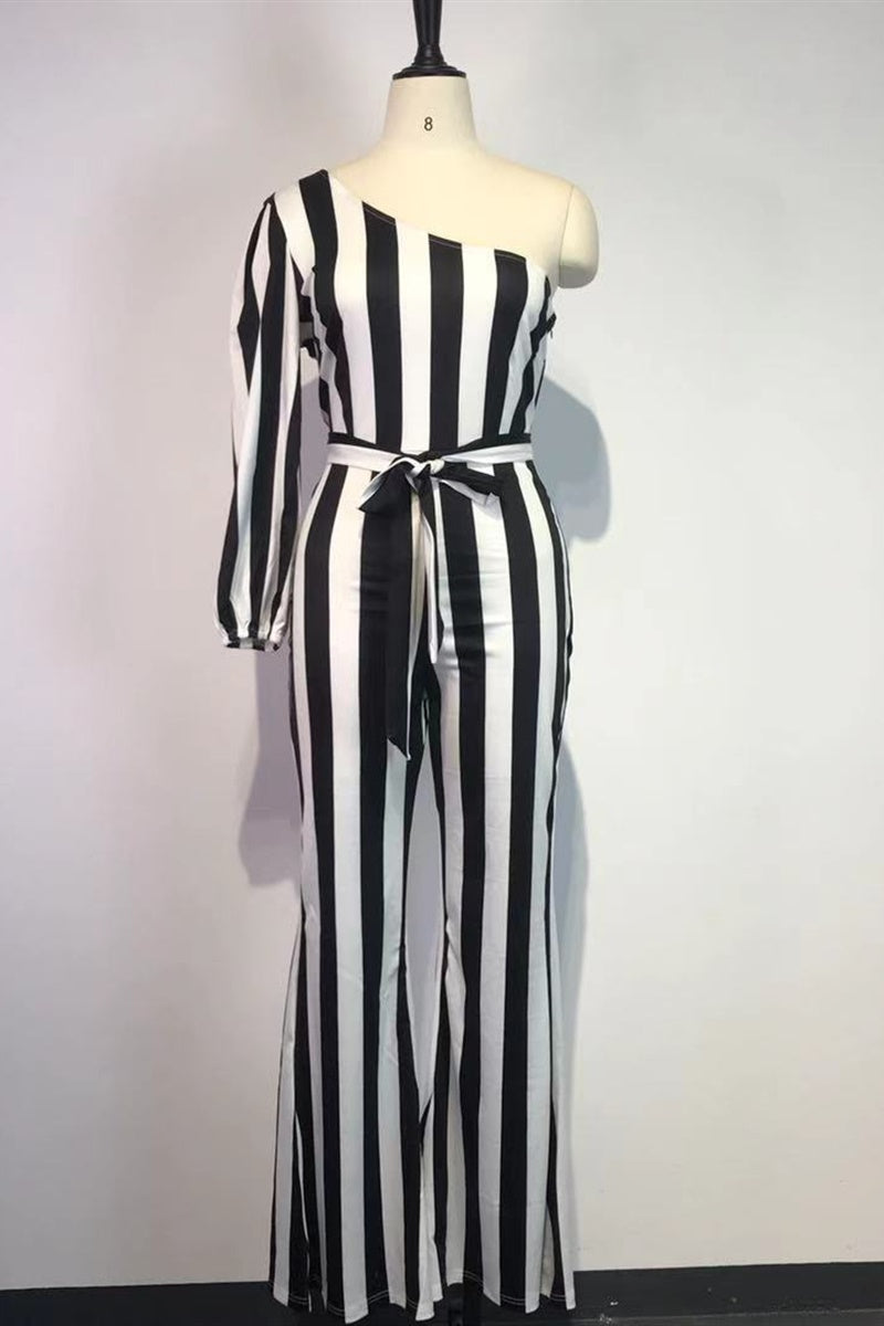 The "Mary Jane" Stripe Jumpsuit