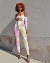 "COTTON CANDY" TIE DYE Multi Jumpsuit